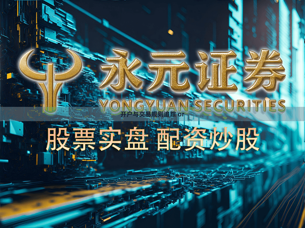 开户与交易规则追踪 or