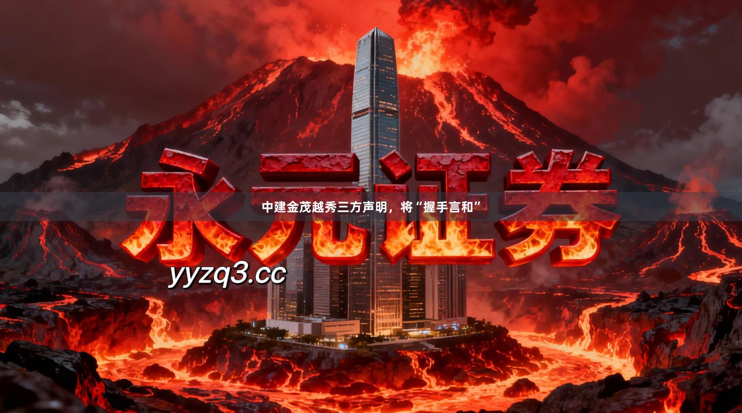 中建金茂越秀三方声明，将“握手言和”